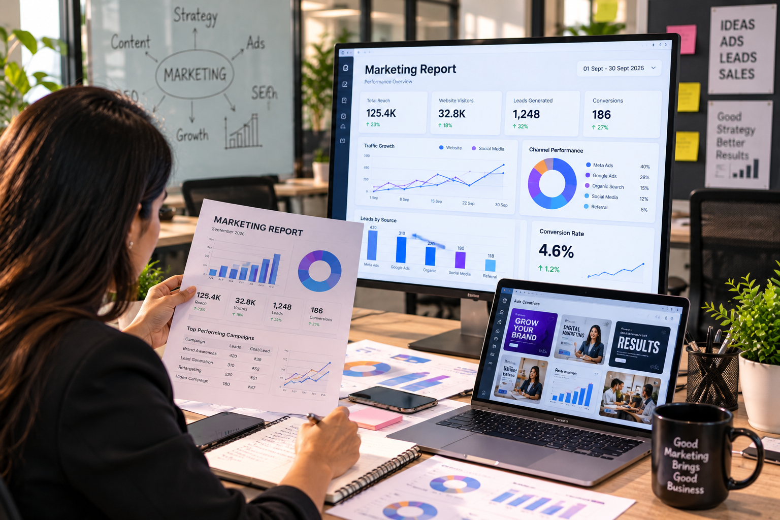 Marketing Report Creations